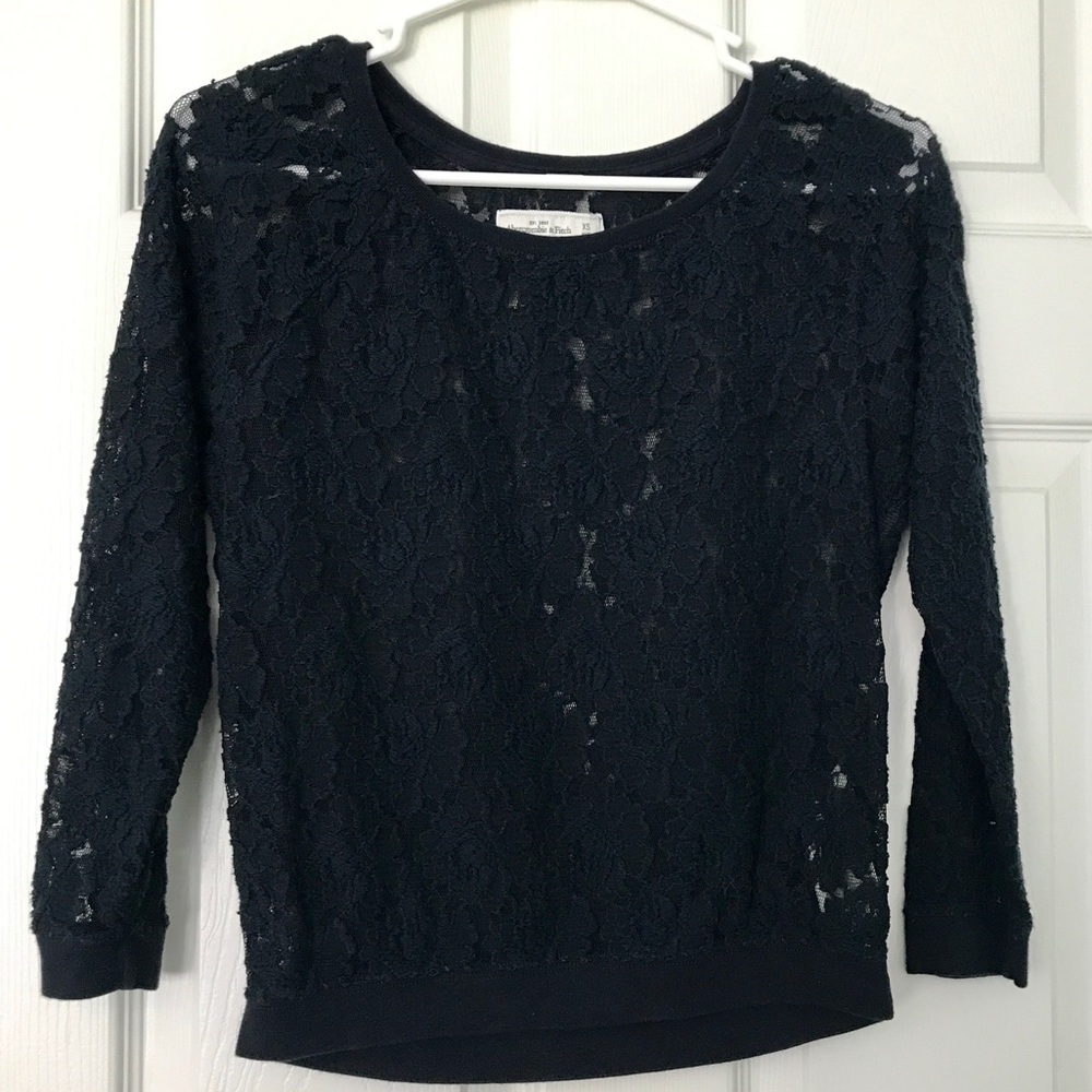 Lace sweater